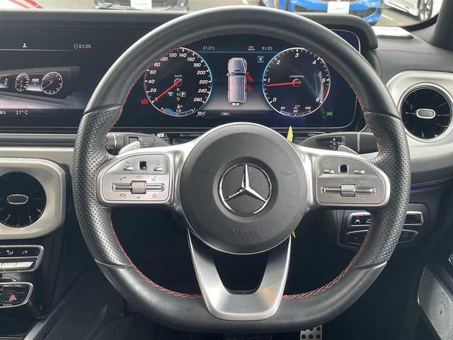 メルセデス・ベンツ ゲレンデヴァーゲン Ｇ３５０ｄ AMGライン 福岡県 2021(令3)年 2.3万km オブシディアンブラック ワンオーナー/純正ディーラーナビ/（Bluetooth対応/フルセグ/AM/AppleCarPlay）/サンルーフ/Burmesterサウンド/アラウンドビューモニター/360°カメラ/ドライブレコーダー（前方）/デフロック機能/ブラインドスポットアシスト/全席シートヒーター/前席パワーシート（メモリ付き）/クルーズコントロール/パドルシフト/ETC2.0/レザーシート/プッシュスタート/禁煙車/保証書/取扱説明書/スペアキー