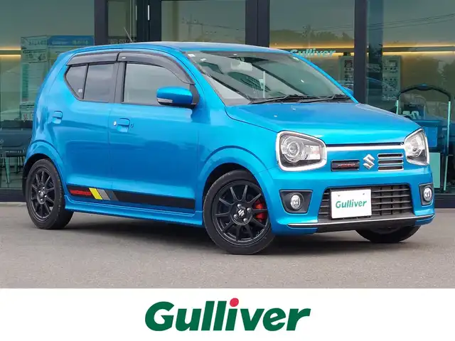 スズキ アルト ワークス 東京都 2019(令1)年 2.4万km ブリスクブルーM 社外ナビ/Bluetooth/純正アルミホイール/純正フロアマット/社外マフラー/バックカメラ/プッシュスタート/ドライブレコーダー/ワンセグテレビ/ETC