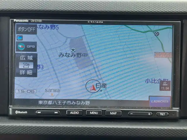 スズキ アルト ワークス 東京都 2019(令1)年 2.4万km ブリスクブルーM 社外ナビ/Bluetooth/純正アルミホイール/純正フロアマット/社外マフラー/バックカメラ/プッシュスタート/ドライブレコーダー/ワンセグテレビ/ETC