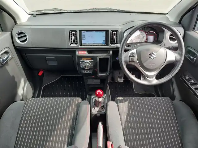 スズキ アルト ワークス 東京都 2019(令1)年 2.4万km ブリスクブルーM 社外ナビ/Bluetooth/純正アルミホイール/純正フロアマット/社外マフラー/バックカメラ/プッシュスタート/ドライブレコーダー/ワンセグテレビ/ETC