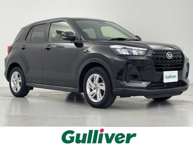 ダイハツ ロッキー X 愛知県 2023(令5)年 3.7万km ブラックマイカメタリック 純正9型ナビ/・Bluetooth/・CD/DVD/・USB接続/・フルセグテレビ/・SD音楽録音　/全方位モニター/ビルトインETC/前方ドライブレコーダー　/純正フロアマット　/前後コーナーセンサー/衝突軽減ブレーキ/レーンキープアシスト/オートマチックハイビーム　　/テレビキャンセラー /LEDヘッドライト /オートライト/ステアリングスイッチ /オートホールド /電動格納ミラー
