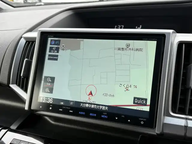 ホンダ ステップワゴン スパーダ Z クールスピリット 大分県 2014(平26)年 7万km プレミアムスパークルブラックパール ・ナビ(CD/DVD/BT/SD)/・バックカメラ/・フルセグテレビ/・フリップダウンモニター/・両側パワースライドドア/・ドライブレコーダー/・ETC/・クルーズコントロール/・パドルシフト/・ステアリングリモコン/・スマートキー/・プッシュスタートボタン/・純正アルミホイール