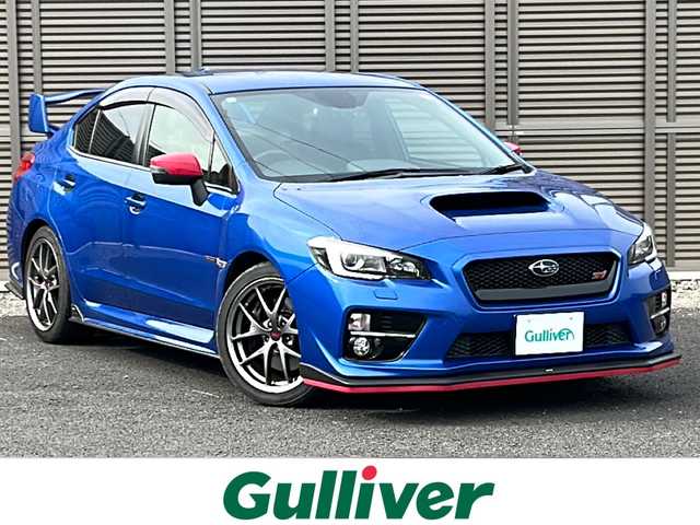 スバル ＷＲＸ ＳＴＩ STI タイプS 千葉県 2017(平29)年 4.8万km WRブルーパール 純正ナビ/フルセグＴＶ/ＣＤ、ＤＶＤ、ＳＤ、ＵＳＢ、Ｂｌｕｅｔｏｏｔｈ/ワンオーナー/ＥＴＣ/ＤＩＡＴＯＮＥ　ＳＯＵＮＤ/レザーシート/シートヒーター/メモリシート/純正ＳＴＩエアロパーツ/純正アルミホイール/純正フロアマット/アドバンスドセーフティパッケージ/スペアキー/スマートキー