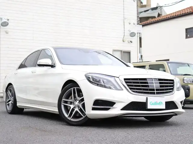 メルセデス・ベンツ Ｓ３００ ハイブリッド AMGライン 神奈川県 2016(平28)年 7.8万km パール レーダーセーフティパッケージ/360度カメラシステム/アクティブパーキングアシスト/パノラミックスライディングサンルーフ/プライバシーガラス/ヘッドアップディスプレイ/19インチ純正AW/革シート/パワーシート（前席）/シートヒーター（前席/後席）/エアバランスパッケージ/ステンレス製ペダル/イージークローザー（トランクフード）/COMANDシステム/10スピーカー/保証書、取説/スペアスマートキー