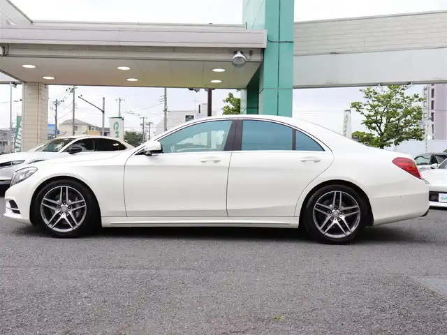メルセデス・ベンツ Ｓ３００ ハイブリッド AMGライン 神奈川県 2016(平28)年 7.8万km パール レーダーセーフティパッケージ/360度カメラシステム/アクティブパーキングアシスト/パノラミックスライディングサンルーフ/プライバシーガラス/ヘッドアップディスプレイ/19インチ純正AW/革シート/パワーシート（前席）/シートヒーター（前席/後席）/エアバランスパッケージ/ステンレス製ペダル/イージークローザー（トランクフード）/COMANDシステム/10スピーカー/保証書、取説/スペアスマートキー