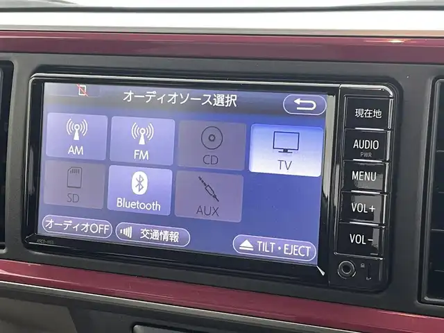 トヨタ パッソ モーダ 熊本県 2017(平29)年 4.2万km ブラックマイカメタリック/ファイアークォーツレッドメタリック 禁煙車　/純正ナビ（ナビ・フルセグ）/バックカメラ　/ビルトインＥＴＣ　/オートエアコン　/横滑り防止　/アイドリングストップ　/電動格納ミラー　/純正フロアマット　/スマートキー　/プッシュスタート　/スペアキー１本
