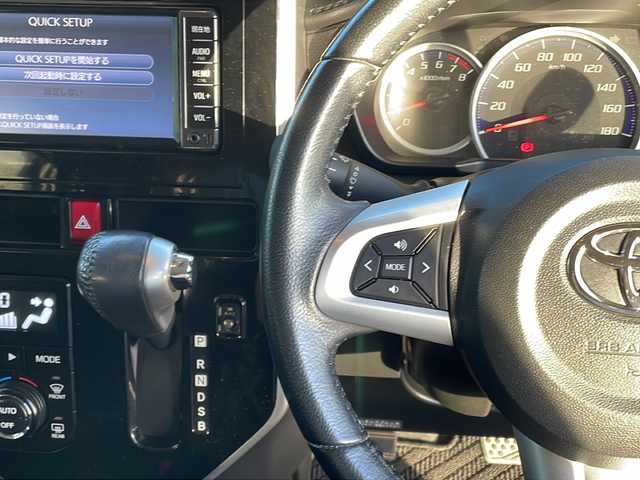 トヨタ ルーミー カスタムG S 鹿児島県 2017(平29)年 3.4万km マゼンタベリーマイカM 衝突被害軽減システム/純正ナビ（NSCD-W66）Bluetooth/CD/SDナビ/バックカメラ/フロントドライブレコーダー/両側パワースライドドア/クルーズコントロール/LEDオートライト/純正14インチアルミホイール/アイドリングストップ/スマートキー