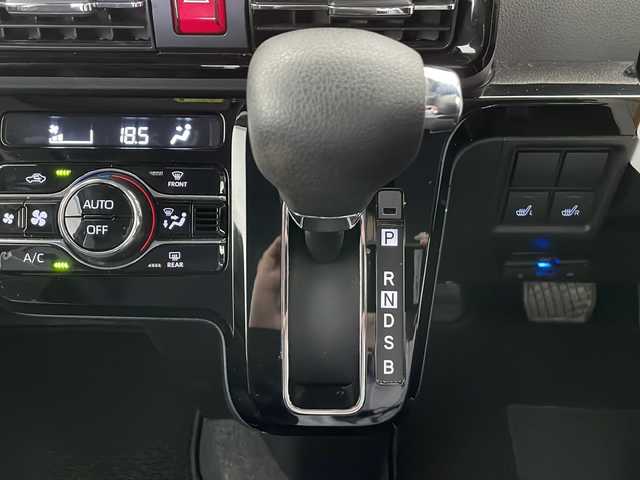 ダイハツ タント カスタム X 長野県 2020(令2)年 3.2万km ブラックマイカメタリック 4WD/社外ナビ　CN-RE05WD/（フルセグ/Bluetooth/CD/DVD）/バックカメラ/両側電動スライドドア/ETC/衝突軽減ブレーキ/車線逸脱防止/コーナーセンサー/ロングスライドシート/LEDヘッドライト/フロントフォグ/前席シートヒーター/ハーフレザーシート/オートライト/ステアリングスイッチ/社外ドアバイザー/電格ミラー/2列目サンシェード/スマートキー