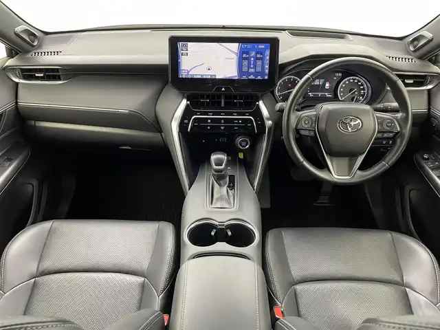トヨタ ハリアー Z レザーパッケージ 熊本県 2022(令4)年 4.1万km ホワイトパールクリスタルシャイン モデリスタエアロフル/JBLサウンド/純正ナビ（ApplCarPlay・AndroidAuto・BT・フルセグ・USB）　/全周囲カメラ　/ビルトインＥＴＣ２．０　/前後クリアランスソナー　/録画機能付きデジタルインナーミラー/トヨタセーフティーセンス/・レーンキープアシスト/・ロードサインアシスト/・アダブティブクルーズコントロール/・オートマチックハイビーム/・駐車時支援パーキングサポートシステム/・ブラインドスポットモニター/・リアクロストラフィックアラート/・先行車発進お知らせ機能/・ヘッドアップディスプレイ/横滑り防止/前席シートヒーター/ステアリングヒーター　/前席エアーシート　/前席パワーシート/運転席シートメモリー/パワーバックドア/ＢＬＩＴＺ車高調/電動パーキングサポート/ブレーキホールド/レザーシート/社外フロアマット/社外２１インチAW/オートライト/LEDヘッドライト/フォグランプ/スマートキー/プッシュスタート/スペアキー/保証書/取扱説明書/