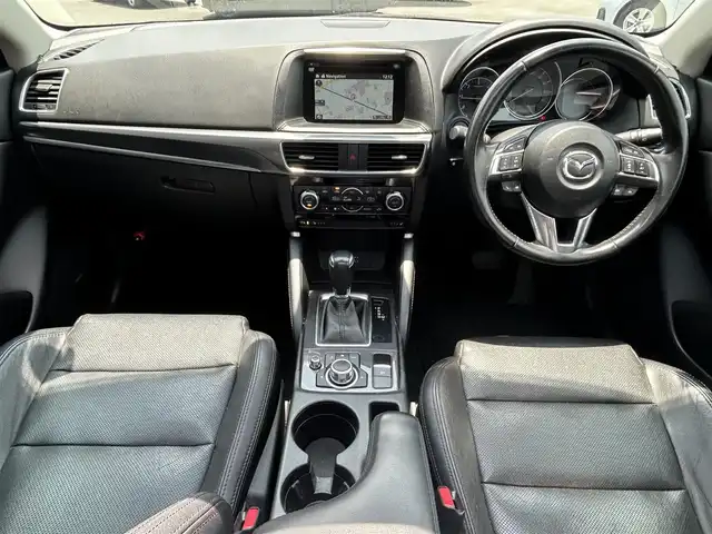 マツダ ＣＸ－５ XD Lパッケージ 静岡県 2016(平28)年 10.9万km メテオグレーマイカ 電動スライドガラスサンルーフ/BOSE　サウンドシステム/純正ナビ/・Bluetooth/・フルセグテレビ/・CD/DVD/・バックカメラ/ETC/クルーズコントロール/ブラインドスポットモニター/横滑り防止装置/誤発進抑制機能/レザーシート/・前席パワーシート/・前席シートヒーター/純正19インチアルミホイール/保証書/取説/スペアキー1本