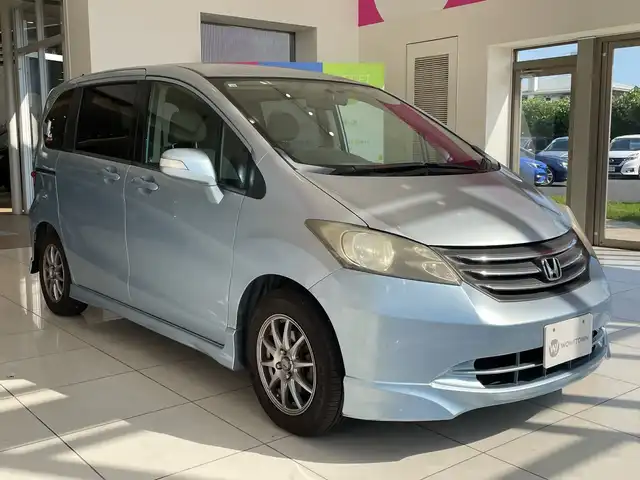ホンダ フリード Gエアロ Lパッケージ 埼玉県 2008(平20)年 10.7万km ルナスブルーパール 社外ナビ/フルセグ/バックカメラ/HIDヘッドライト/リモコンキー/ETC