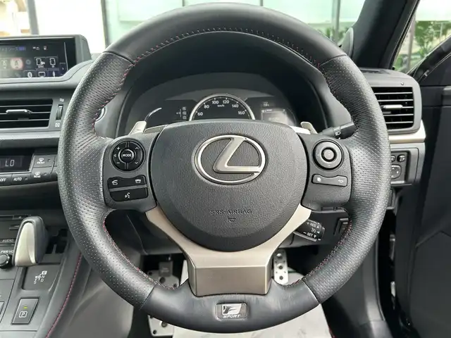 レクサス ＣＴ 200h Fスポーツ Xライン 和歌山県 2015(平27)年 7.9万km ブラック 純正7インチナビ/バックカメラ/クルーズコントロール/コーナーセンサー/ビルトインETC/シートヒーター/パドルシフト/ステリモ/パワーシート/ハーフレザーシート/LEDヘッドライト/フォグランプ/純正アルミ