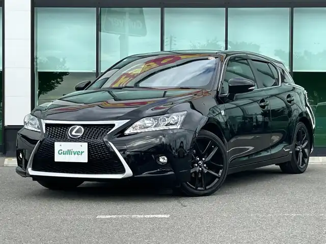 レクサス ＣＴ 200h Fスポーツ Xライン 和歌山県 2015(平27)年 7.9万km ブラック 純正7インチナビ/バックカメラ/クルーズコントロール/コーナーセンサー/ビルトインETC/シートヒーター/パドルシフト/ステリモ/パワーシート/ハーフレザーシート/LEDヘッドライト/フォグランプ/純正アルミ