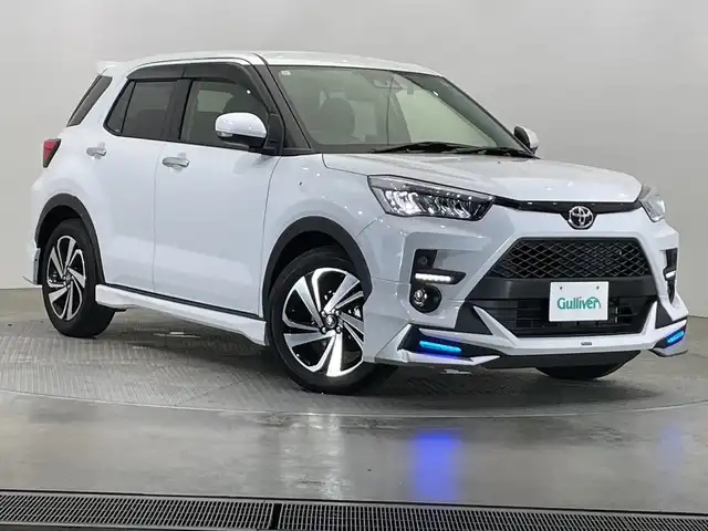 トヨタ ライズ Z 栃木県 2023(令5)年 0.4万km シャイニングホワイトパール 9インチディスプレイオーディオ/（Bluetooth/USB/AppleCarplay/Android）/バックモニター/スマートアシスト/ETC/シートヒーター/モデリスタフルエアロ/ミラー型ドライブレコーダー/電動格納ミラー/LEDヘッドライト/フォグランプ/横滑り防止装置/プッシュスタート/スマートキー/純正アルミホイール/純正フロアマット/ドアバイザー