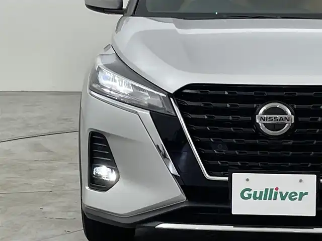日産 キックス X ツートーンインテリアED 福岡県 2020(令2)年 3.1万km ブリリアントシルバー 純正ナビ（フルセグＴＶ）　/バックカメラ　/ＥＴＣ　/ドラレコ　/ＡＣＣ　/プロパイロット　/コーナーセンサー　/衝突軽減ブレーキ　/横滑り防止装置　/ステアリングヒーター　/シートヒーター　/純正１７インチＡＷ　/ＬＥＤ