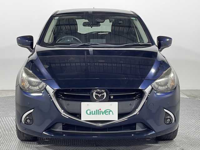 マツダ デミオ XDミストマルーン 広島県 2018(平30)年 1.9万km ディープクリスタルブルーマイカ マツダコネクトナビ/360度ビューモニター/シートヒーター/レーダークルーズコントロール/ブラインドスポットモニター/リヤクロストラフィックアラート/スマートシティブレーキサポート/車線逸脱警報/ハイビームアシスト/誤発進抑制機能/パーキングセンサー/ヘッドアップディスプレイ/パドルシフト/LEDヘッドランプ/ETC/ドライブレコーダー