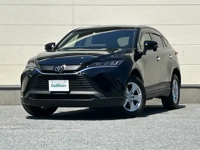 トヨタ ハリアー S 茨城県 2022(令4)年 1.9万km ブラック 純正マルチメディア/・Bluetooth接続/・CDチェンジャー/・USB入力端子/バックガイドモニター/トヨタセーフティセンス/レーダークルーズコントロール/ビルトインETC/LEDオートマチックハイビーム/パドルシフト/純正１７インチアルミホイール/純正フロアマット/レーントレーシングアシスト/アダプティブハイビームシステム