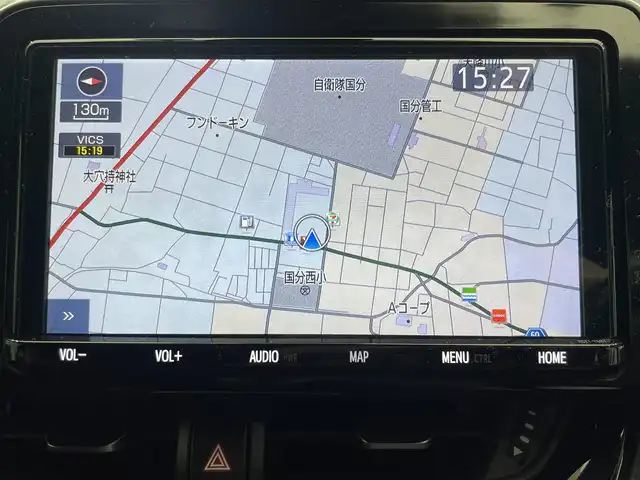 トヨタ Ｃ－ＨＲ S LEDパッケージ 鹿児島県 2018(平30)年 4.9万km ブラック/センシュアルレッドマイカ 2トーン 純正ナビ/(フルセグTV/Bluetooth/DVD/CD)/バックカメラ/Toyota Safety Sense/　・プリクラッシュセーフティ/　・レーンディパーチャーアラート（ステアリング制御機能付）/　・オートマチックハイビーム/　・レーダークルーズコントロール/電動パーキングブレーキ/ブレーキホールド/ドライブレコーダー/ETC/LEDヘッドライト/LEDシーケンシャルフロントターンランプ/純正アルミホイール/純正フロアマット