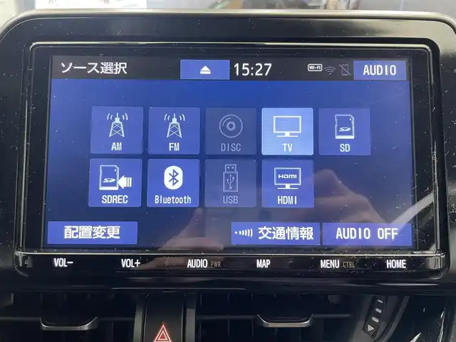 トヨタ Ｃ－ＨＲ S LEDパッケージ 鹿児島県 2018(平30)年 4.9万km ブラック/センシュアルレッドマイカ 2トーン 純正ナビ/(フルセグTV/Bluetooth/DVD/CD)/バックカメラ/Toyota Safety Sense/　・プリクラッシュセーフティ/　・レーンディパーチャーアラート（ステアリング制御機能付）/　・オートマチックハイビーム/　・レーダークルーズコントロール/電動パーキングブレーキ/ブレーキホールド/ドライブレコーダー/ETC/LEDヘッドライト/LEDシーケンシャルフロントターンランプ/純正アルミホイール/純正フロアマット