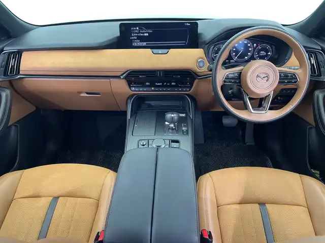 マツダ ＣＸ－６０ XD HV プレミアムスポーツ 栃木県 2022(令4)年 2.6万km 黒 純正ナビ/(Bluetooth/フルセグTV/USB)/ターボ/ディーゼル/全方位カメラ/サンルーフ/i-ACTIVSENSE/・スマート・ブレーキ・サポート/・レーンキープ・アシスト・システム/・ドライバー異常時対応システム/・交差点右左折時の衝突回避支援/ETC/BOSEサウンド/BSM/トノカバー/前後ドラレコ/前後コーナーセンサー/禁煙車/ハーフレザーシート/パワーシート/シートヒーター/シートエアコン/オートライト/LEDヘッドライト/横滑り防止装置/フォグランプ/スマートキー/プッシュスタート/ステアリングスイッチ/革巻きステアリング/ウィンカーミラー/電動格納ミラー/純正20インチアルミホイール/純正フロアマット