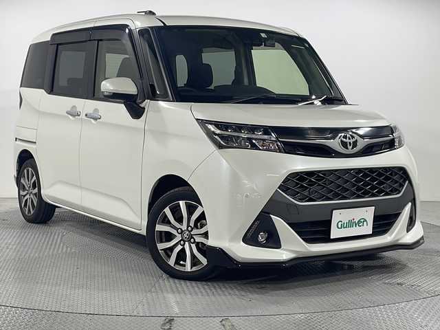 トヨタ タンク カスタムG－T 広島県 2020(令2)年 4.6万km パールホワイトⅢ 純正ナビ/両側パワースライドドア/バックカメラ/クルーズコントロール/前後コーナーセンサー/スマートアシスト/・衝突回避支援ブレーキ/・車線逸脱警報/・オートハイビーム/・誤発進抑制/LEDヘッドランプ/純正15インチAW/ETC/ドラレコ