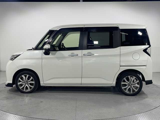 トヨタ タンク カスタムG－T 広島県 2020(令2)年 4.6万km パールホワイトⅢ 純正ナビ/両側パワースライドドア/バックカメラ/クルーズコントロール/前後コーナーセンサー/スマートアシスト/・衝突回避支援ブレーキ/・車線逸脱警報/・オートハイビーム/・誤発進抑制/LEDヘッドランプ/純正15インチAW/ETC/ドラレコ