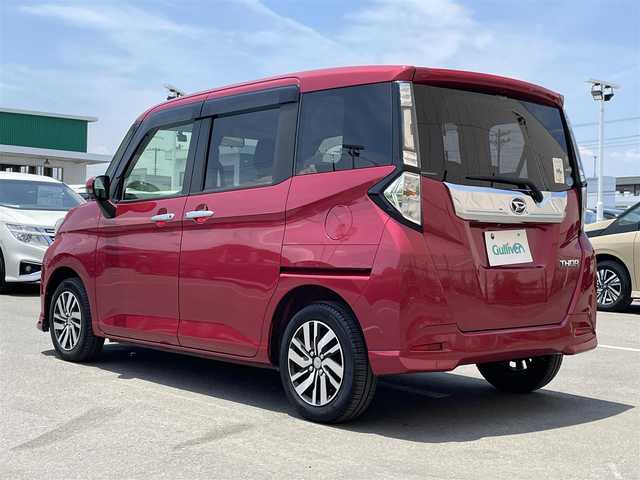 ダイハツ トール カスタムG リミテッド SAⅢ 東京都 2019(平31)年 4.7万km マゼンタベリーマイカM 純正ナビ/パノラミックビュー/後席モニター/衝突回避支援/車線逸脱警報機能/クリアランスソナー/クルーズコントロール/両側電動ドア/シートヒーター/アイドリングストップ/ETC/ドライブレコーダー