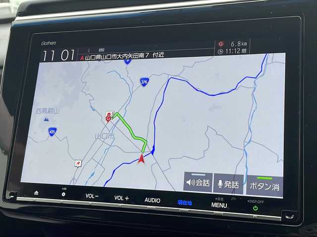 ホンダ ステップワゴン スパーダ クルスピセンシング 山口県 2018(平30)年 5.1万km プレミアムスパークルブラックパール 純正９インチナビ/DVD/CD/SD/BT/USB/フルセグTV/全周囲カメラ/フリップダウンモニター/両側パワースライドドア/ハーフレザーシート/前席シートヒーター/純正LEDヘッドライト/純正１７インチアルミホイール/革巻きステアリング/ステアリングスイッチ/パドルシフト/クルーズコントロール/衝突被害軽減ブレーキ/LKA/横滑り防止/アイドリングストップ/スマートキー/純正フロアマット/純正ドアバイザー/ビルトインETC/ドライブレコーダー/電動格納ウインカードアミラー
