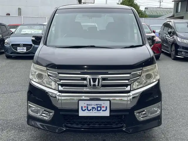 ホンダ ステップワゴン スパーダ Z 愛知県 2013(平25)年 8.5万km プレミアムスパークルブラックパール (株)IDOMが運営する【じしゃロン豊川店】の自社ローン専用車両になります。こちらは現金またはオートローンご利用時の価格です。自社ローンご希望の方は別途その旨お申付け下さい/ 純正Gathersナビ/　◯ CD再生機能/　◯ DVD再生機能/　◯ フルセグTV/ バックカメラ/ ETC/ 両側パワースライドドア/ フリップダウンモニター/ 革巻ステアリング/ ステアリングスイッチ/ パドルシフト/ ドライブレコーダー/ ウインカーミラー/ ドアバイザー/ 純正フロアマット