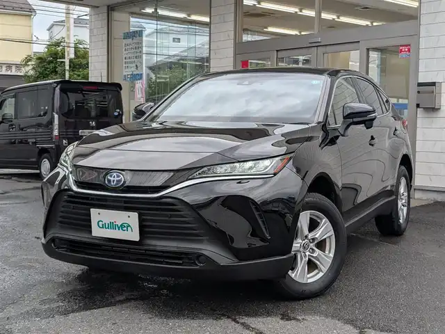 トヨタ ハリアー ハイブリッド S 埼玉県 2021(令3)年 3.9万km ブラック ワンオーナー/トヨタセーフティセンス/純正ディスプレイオーディオ（ナビ機能あり）/追従機能付　クルーズコントロール/レーンアシスト/ETC2.0/ドライブレコーダー(2カメラ/ZDR016)/バックカメラ/コーナーセンサー/バックセンサー/Bluetoothオーディオ/スマートキー×2