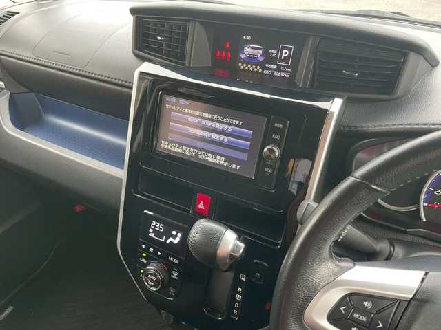 トヨタ タンク カスタムG－T 宮崎県 2017(平29)年 6.1万km ブラックマイカメタリック 純正ナビ/CD　FM　AM　Bluetooth/フルセグTV/両側パワースライドドア/フロント、リア　モデリスタエアロ/運転席、助手席シートヒーター/全周囲カメラ/LEDライト/オートライト/クルーズコントロール/純正15インチアルミホイール/オートエアコン