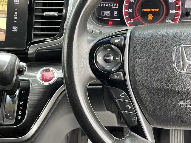 ホンダ オデッセイ アブソルート EX 宮崎県 2014(平26)年 7.1万km プレミアムヴィーナスブラックP ブラインドスポットインフォメーション/クルーズコントロール/純正ナビ/・バックカメラ/・フルセグTV/BT/CD/DVD/純正18インチAW/両側パワースライドドア/ハーフレザーシート/パワーシート/オットマン/LEDヘッドライト/オートライト/フォグランプ/パドルシフト/ETC/プッシュスタート