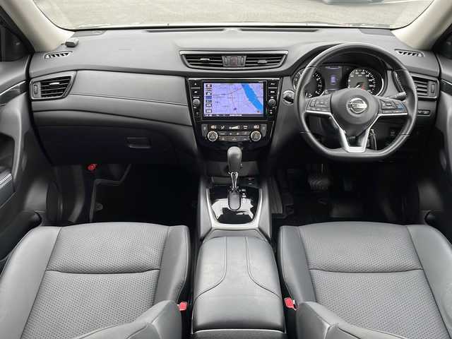 日産 エクストレイル 20Xi 岐阜県 2020(令2)年 2.8万km ダイヤモンドブラック 登録時走行距離：27606km/ワンオーナー/保証書/取扱説明書/純正８インチSDナビ（MM520D-L）/BT/アラウンドビューモニター/４WD/プロパイロット/クルーズコントロール（追従付き）/衝突被害軽減システム/前後コーナーセンサー/前後ドライブレコーダー/パワーバックドア/インテリジェントルームミラー/ETC/レザーシート/パワーシート/シートヒーター/オートライト/LEDヘッドライト/プッシュスタート/スマートキー/ルーフレール/純正16インチアルミホイール