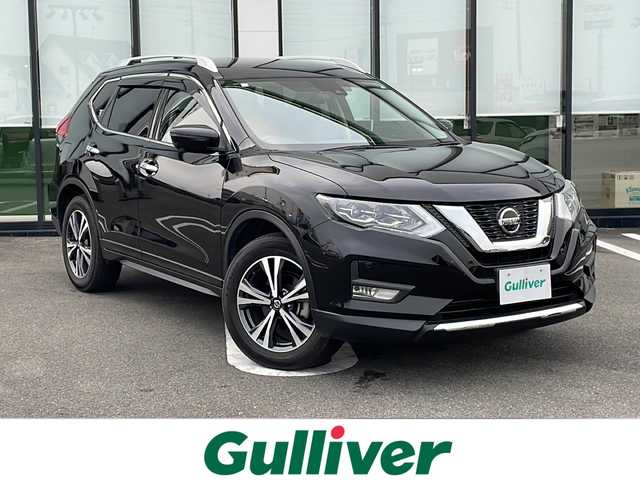 日産 エクストレイル 20Xi 岐阜県 2020(令2)年 2.8万km ダイヤモンドブラック 登録時走行距離：27606km/ワンオーナー/保証書/取扱説明書/純正８インチSDナビ（MM520D-L）/BT/アラウンドビューモニター/４WD/プロパイロット/クルーズコントロール（追従付き）/衝突被害軽減システム/前後コーナーセンサー/前後ドライブレコーダー/パワーバックドア/インテリジェントルームミラー/ETC/レザーシート/パワーシート/シートヒーター/オートライト/LEDヘッドライト/プッシュスタート/スマートキー/ルーフレール/純正16インチアルミホイール