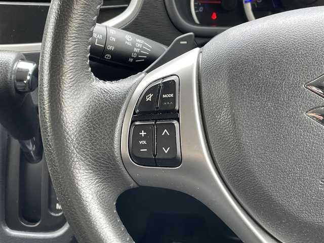 スズキ ワゴンＲ スティングレー T 東京都 2013(平25)年 8.9万km ブルーイッシュブラックパール3 ナビ　/シートヒーター　/フルセグＴＶ　/Ｂｌｕｅｔｏｏｔｈ　/ビルトインＥＴＣ　/パドルシフト　/フォグランプ　/純正１５インチＡＷ　/盗難防止装置　/スマートキー/スペアキー　/ＨＩＤヘッド　/オートライト　/禁煙車