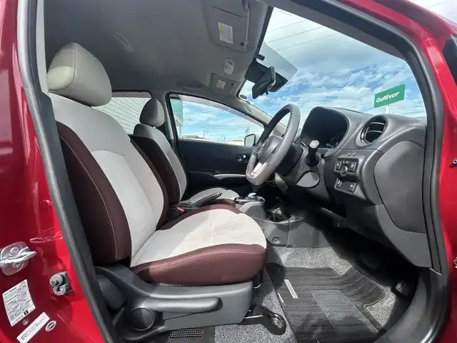 日産 ノート e－パワーオーテック 大阪府 2018(平30)年 4.5万km ガーネットレッド ９インチナビ　/フルセグ　/Bluetooth/全方位カメラ　/デジタルインナーミラー　/レーダークルーズコントロール　/前後コーナーセンサー　/ＥＴＣ　/スマートキー　/ＬＥＤヘッドライト　/マット　/サイドバイザー