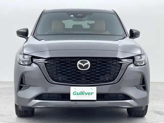 マツダ ＣＸ－６０ XD HV プレミアムスポーツ 新潟県 2023(令5)年 1.7万km マシーングレープレミアムM 4WD/サンルーフ/BOSEプレミアムサウンド/i-Activesense/純正SDナビ/(AM/FM/SD/フルセグ/Bluetooth)/全方位モニター/前後ドライブレコーダー/パワーバックドア/レーダークルーズコントロール/LEDオートライト/全席シートヒーター/前席エアシート/前席パワーシート/茶革シート/純正20インチアルミホイール/ブラインドスポットモニター/ステアリングヒーター/クリアランスソナー/置くだけ充電/スマートキー/ETC