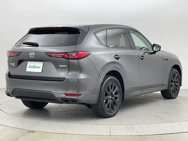 マツダ ＣＸ－６０ XD HV プレミアムスポーツ 新潟県 2023(令5)年 1.7万km マシーングレープレミアムM 4WD/サンルーフ/BOSEプレミアムサウンド/i-Activesense/純正SDナビ/(AM/FM/SD/フルセグ/Bluetooth)/全方位モニター/前後ドライブレコーダー/パワーバックドア/レーダークルーズコントロール/LEDオートライト/全席シートヒーター/前席エアシート/前席パワーシート/茶革シート/純正20インチアルミホイール/ブラインドスポットモニター/ステアリングヒーター/クリアランスソナー/置くだけ充電/スマートキー/ETC