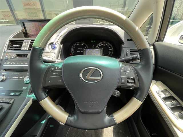 レクサス ＨＳ 250h ハーモニアスレザー 石川県 2014(平26)年 10.1万km ホワイトパールクリスタルシャイン 純正HDDナビ/バック/フロントカメラ/フルセグTV/Bluetooth/CD/DVD/USB/AUX/アダプティブクルーズコントロール/衝突軽減ブレーキ/クリアランスソナー/電動格納ミラー/黒革シート/パワーシート/オートライト/HIDヘッドライト/サンルーフ/ETC