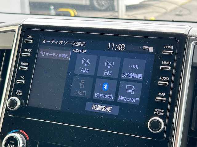 トヨタ グランエース プレミアム 茨城県 2020(令2)年 6.8万km ブラック 純正ナビ/（AM/FM/BT/Miracast）/全方位カメラ/デジタルインナーミラー/ブラインドスポットモニター/衝突軽減ブレーキ/レーダークルーズコントロール/全席パワーシート/エアシート・シートヒーター/両側パワースライドドア/黒革シート/ETC/ウッドコンビハンドル/スマートキー