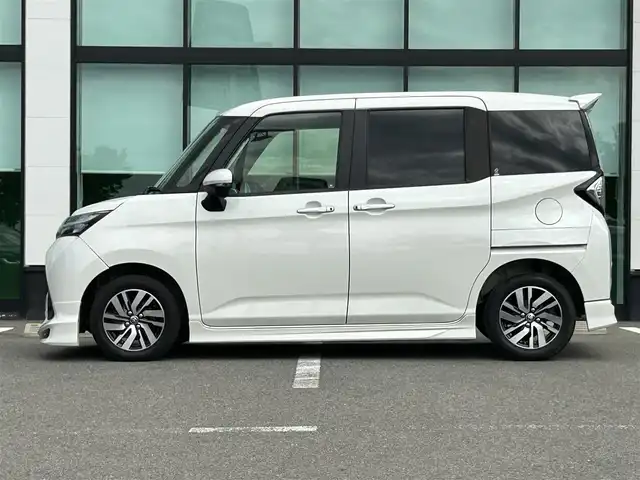 トヨタ タンク カスタムG S 和歌山県 2018(平30)年 3.3万km パールホワイトⅢ 純正ナビ/バックカメラ/フルセグTV/両側パワースライドドア/プリクラッシュセーフティー/クルーズコントロール/アイドリングストップ/純正フロアマット/純正アルミホイール/オートライト/フォグランプ