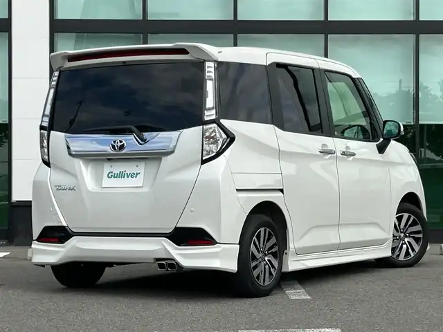 トヨタ タンク カスタムG S 和歌山県 2018(平30)年 3.3万km パールホワイトⅢ 純正ナビ/バックカメラ/フルセグTV/両側パワースライドドア/プリクラッシュセーフティー/クルーズコントロール/アイドリングストップ/純正フロアマット/純正アルミホイール/オートライト/フォグランプ