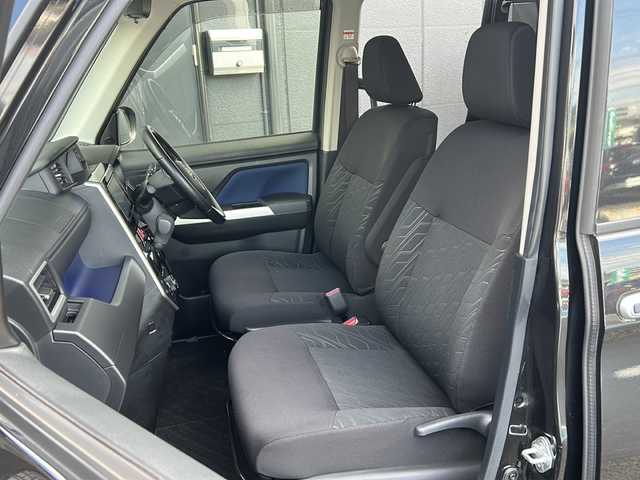 トヨタ ルーミー カスタムG 広島県 2019(令1)年 2.8万km ブラックマイカメタリック 禁煙車/スマートアシスト/・プリクラッシュセーフティ/・LDA/・オートマチックハイビーム/・先行車発進お知らせ/クリアランスソナー/クルーズコントロール/イクリプス７型ナビ（AVN-P9W）/・CD/DVD/DTV/Bluetooth/SD/MUSICJUKE/バックカメラ/両側パワースライドドア/革巻きステアリング/ステアリングスイッチ/オートライト/LEDヘッドライト/フォグランプ/純正ドライブレコーダー（DRT-H68A）/ビルトインETC/スマートキー/プッシュスタート/スペアキー/純正14インチアルミホイール/純正フロアマット/ドアバイザー