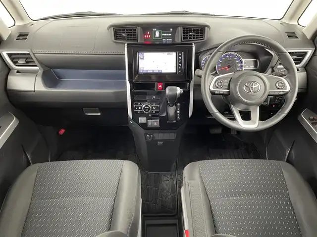 トヨタ ルーミー カスタムG－T 埼玉県 2021(令3)年 4万km 白 純正ナビ/(AM/FM/Bluetooth/フルセグTV)/レーダークルーズコントロール/ビルトインETC2.0/両側パワースライドドア/バックカメラ/社外フロアマット/ドライブレコーダー/純正15インチアルミホイール/スマートキー/LEDヘッドライト/パワーステアリング/パワーウィンドウ
