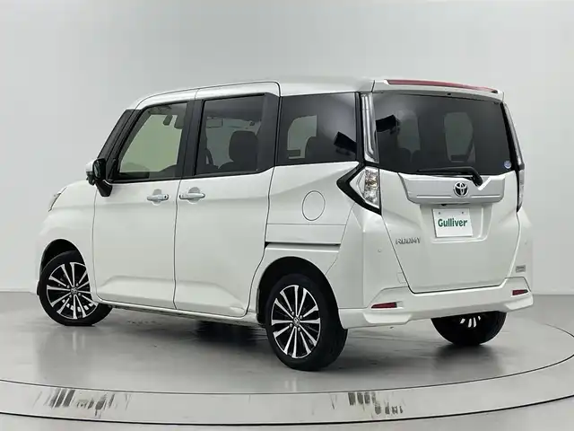 トヨタ ルーミー カスタムG－T 埼玉県 2021(令3)年 4万km 白 純正ナビ/(AM/FM/Bluetooth/フルセグTV)/レーダークルーズコントロール/ビルトインETC2.0/両側パワースライドドア/バックカメラ/社外フロアマット/ドライブレコーダー/純正15インチアルミホイール/スマートキー/LEDヘッドライト/パワーステアリング/パワーウィンドウ