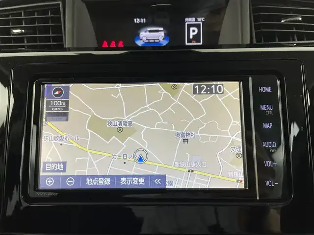 トヨタ ルーミー カスタムG－T 埼玉県 2021(令3)年 4万km 白 純正ナビ/(AM/FM/Bluetooth/フルセグTV)/レーダークルーズコントロール/ビルトインETC2.0/両側パワースライドドア/バックカメラ/社外フロアマット/ドライブレコーダー/純正15インチアルミホイール/スマートキー/LEDヘッドライト/パワーステアリング/パワーウィンドウ