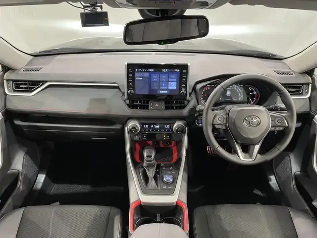 トヨタ ＲＡＶ４ アドベンチャー オフロードPKG 愛知県 2022(令4)年 4万km アティチュードブラックマイカ 純正9インチディスプレイナビ/（Bluetooth/AM/FM/Carplay）/JAOSエアロ/衝突軽減ブレーキ/トヨタセーフティセンス/アラウンドビューモニター/レーダークルーズコントロール/シートヒーター/エアシート/LEDヘッドライト/オートマチックハイビーム/ETC/ドライブレコーダー/ステアリングヒーター/パワーシート/コーナーセンサー/４WD/ルーフレール/スマートキー/プッシュスタートボタン/純正フロアマット