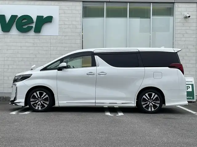 トヨタ アルファード S Cパッケージ 宮崎県 2018(平30)年 7.7万km ホワイトパールクリスタルシャイン アルパイン11インチナビ/（CD/DVD/AM/FM/BT)/フルセグTV/バックカメラ/アルパイン12.8型フリップダウンモニタ/両側パワースライドドア/パワーバックドア/モデリスタフルエアロ/サンルーフ/D席/N席/2列目パワーシート/D席/N席シートシーター/D席/N席シートクーラー/ステアリングヒーター/レーダークルーズコントロール/ビルトインETC