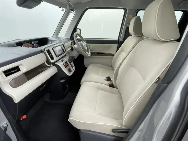 ダイハツ ムーヴ キャンバス G メイクアップ リミテッド　SAⅢ 熊本県 2019(平31)年 5万km スムースグレーマイカメタリック/プラムブラウンクリスタルマイカ 2トーン 禁煙車/衝突被害軽減ブレーキ/社外ナビTV/（CN-RA04WD/CD/DVD/Bluetooth/フルセグTV)/社外ETC/純正LEDオートライト/純正LEDフォグ/純正セキュリティアラーム/純正フロアマット/両側電動スライドドア/全方位モニター/スマートアシストIII/・衝突軽減ブレーキ/・衝突回避支援ブレーキ/・誤発進抑制機能/・車線逸脱警報機能/・先行車発進お知らせ/・ふらつき警報機能/オートマチックハイビーム/クリアランスソナー/オートエアコン/リアプライバシーガラス/スマートキー/プッシュエンジンスタート/新車時保証書/取扱い説明書