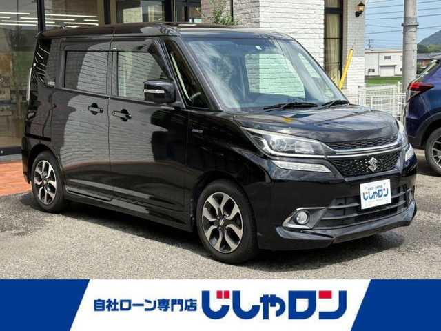 スズキ ソリオ バンディット HV MV 高知県 2016(平28)年 7.4万km スーパーブラックパール (株)IDOMが運営する【じしゃロン高知店】の自社ローン専用車両になります。こちらは現金またはオートローンご利用時の価格です。自社ローンご希望の方は別途その旨お申付け下さい